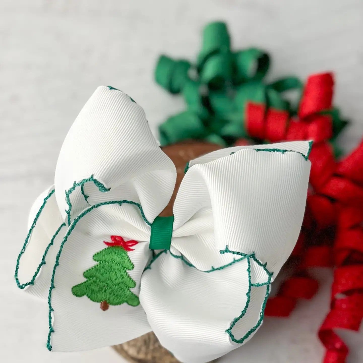 Children's Christmas Bow 1-2 week tat
