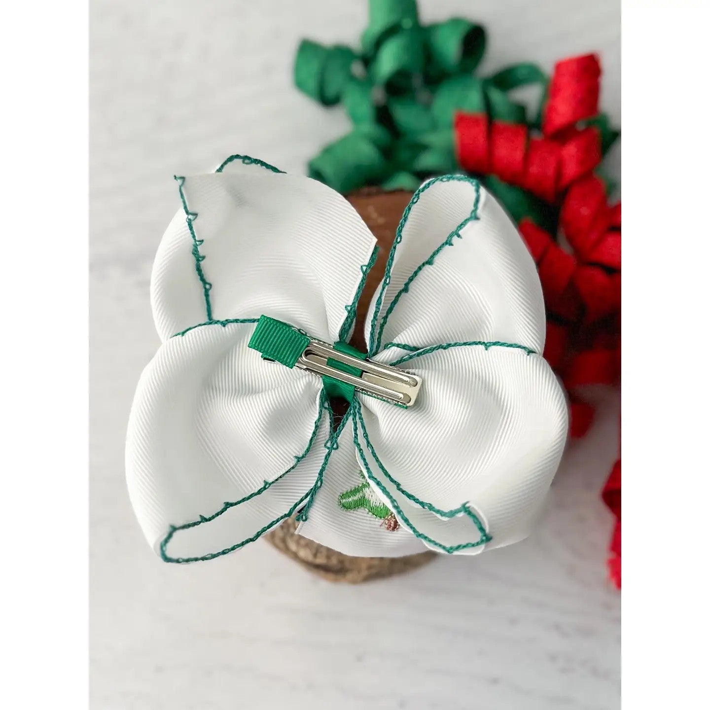 Children's Christmas Bow 1-2 week tat