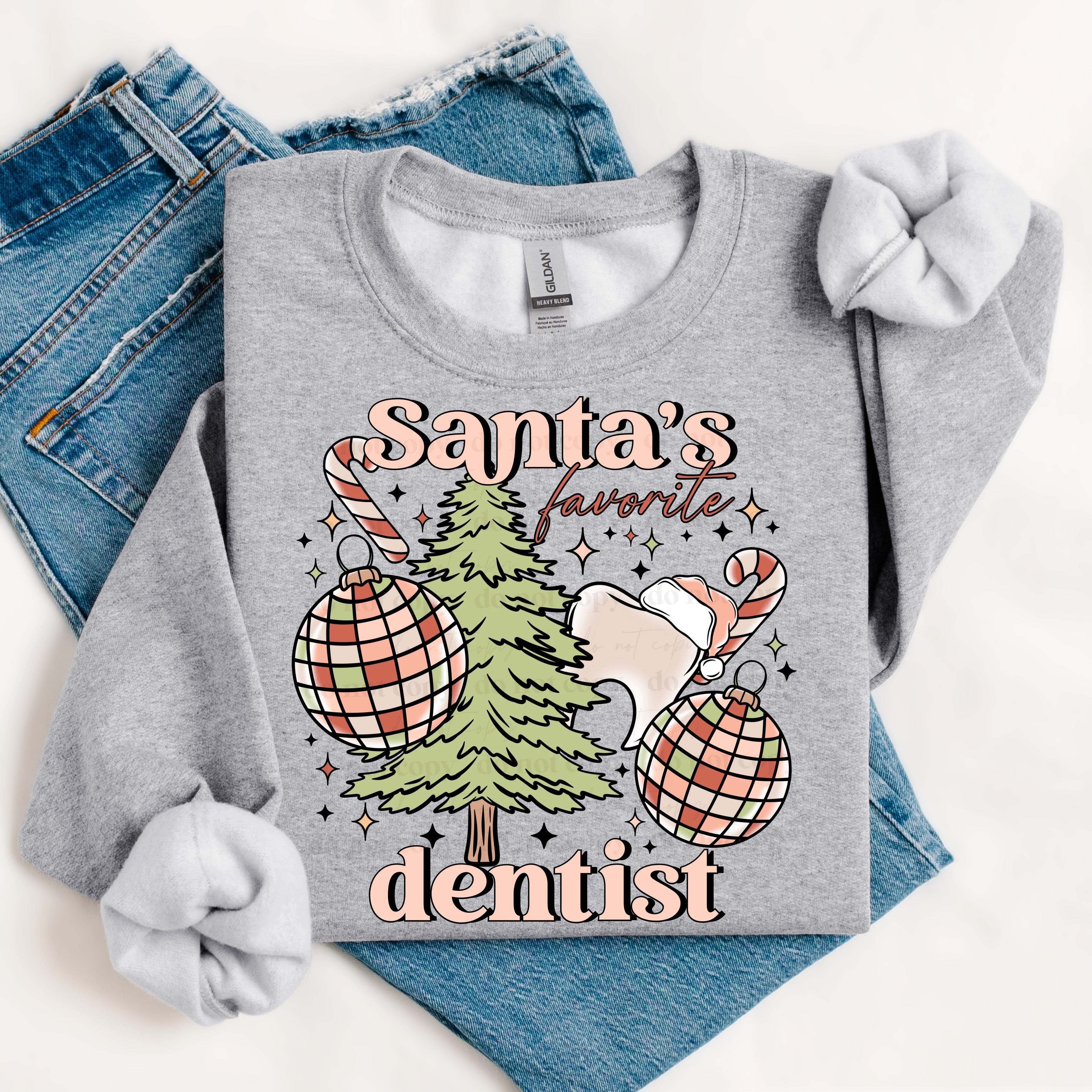 Dentist Christmas Shirt 5-7 days tat