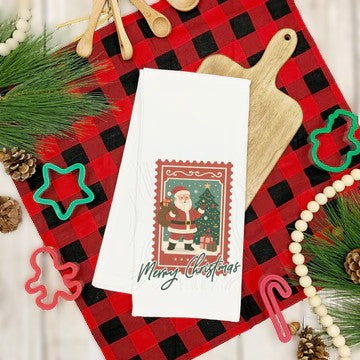 Santa Towel  5-7 day tat