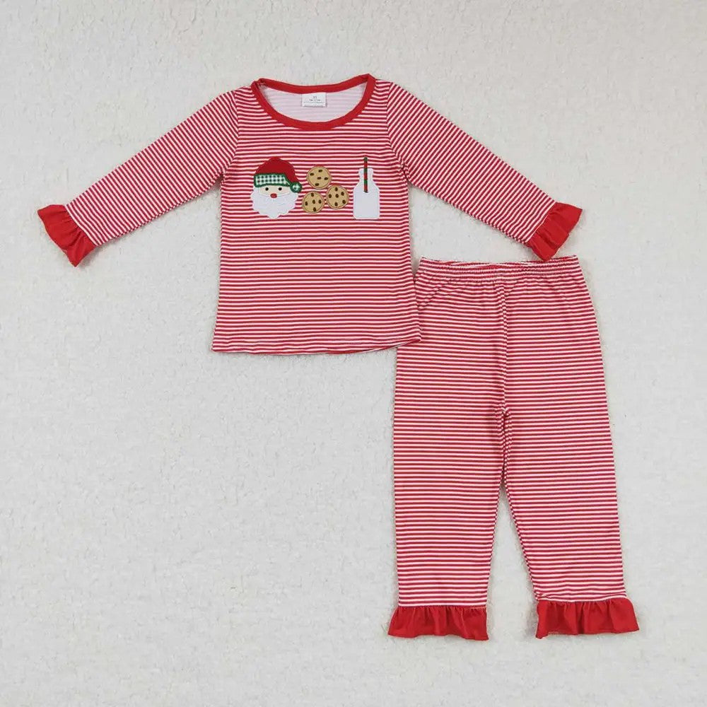 Children's Santa Cookie Smocked Outfit 2-3 week tat  IN CUSTOM BOX SELECT BOY OR GIRL OPTION