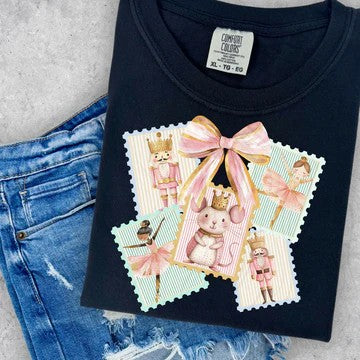 Coquette Nutcracker Shirt 5-7 day tat