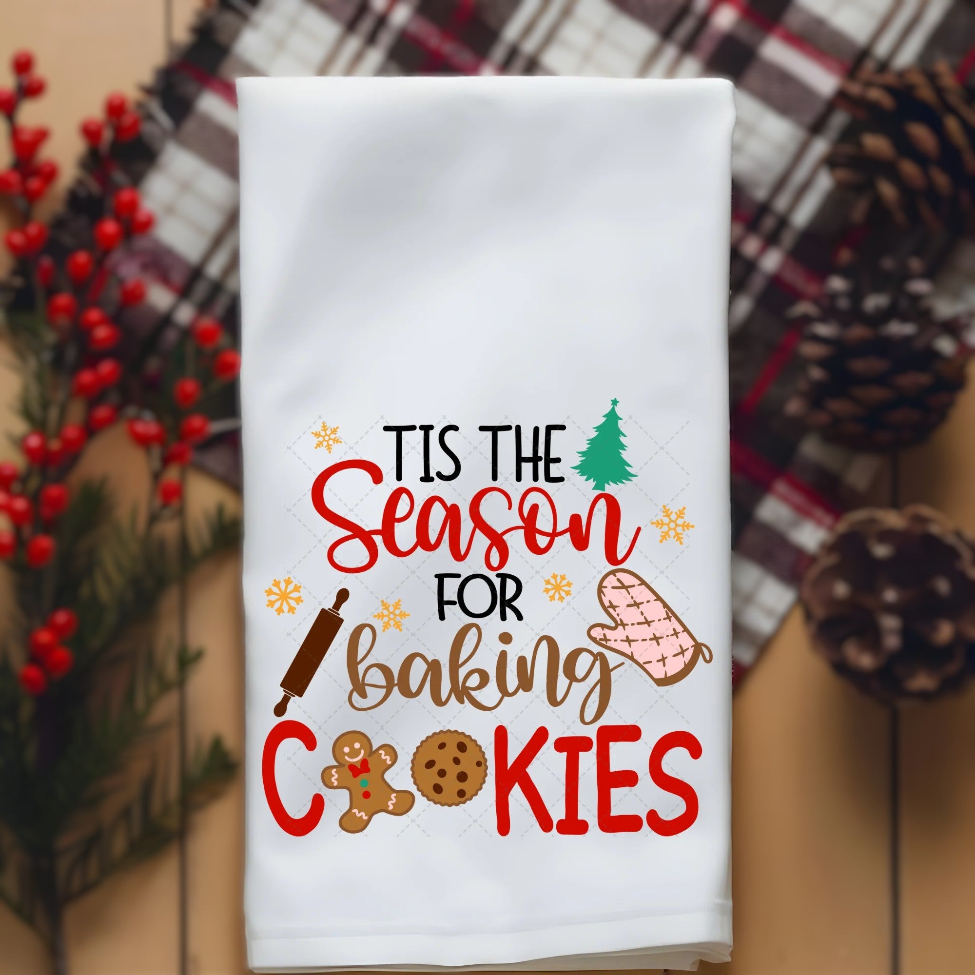 Tis the Season Towel 5-7 day tat
