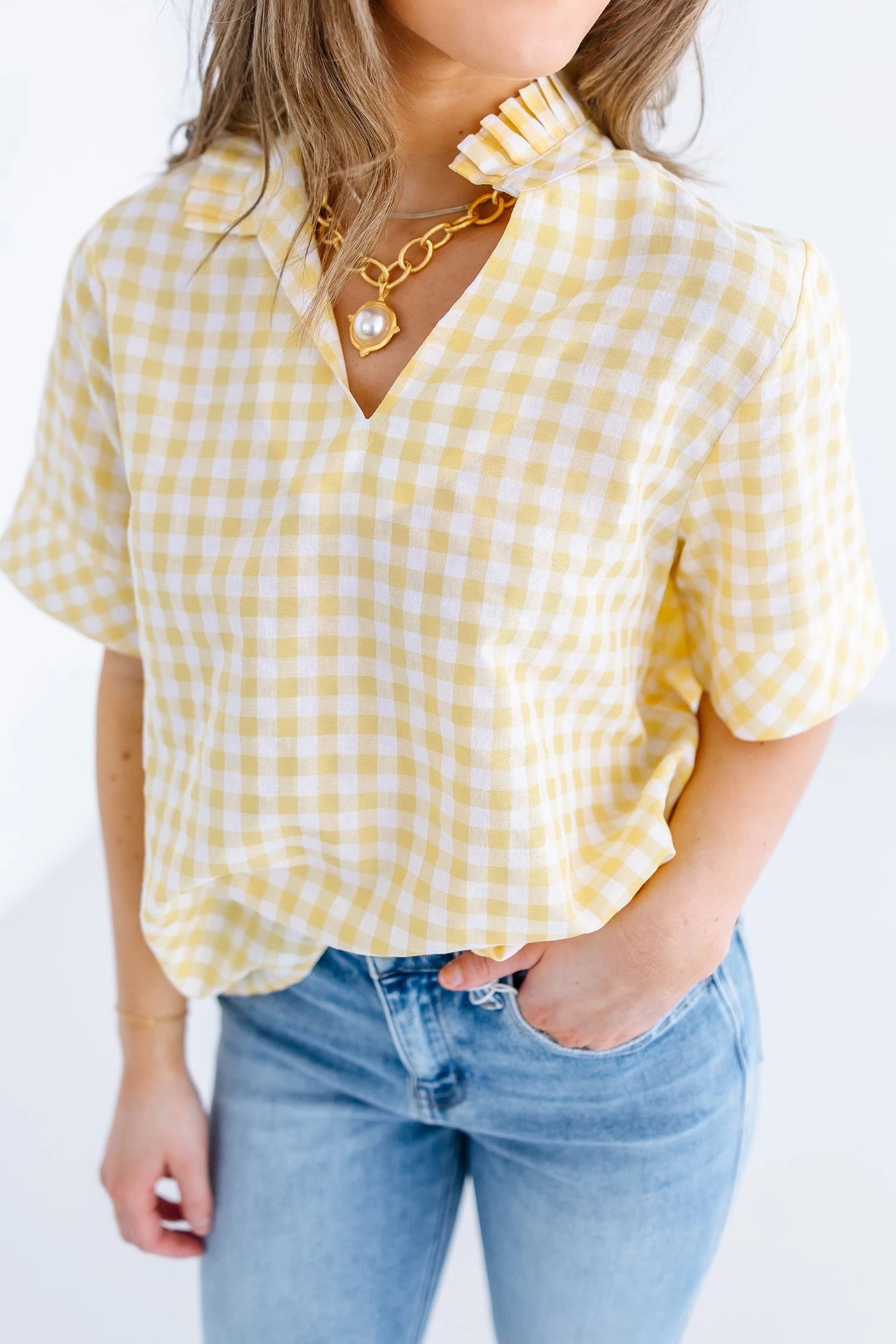 Women's Striped Blouse 4-5 week tat