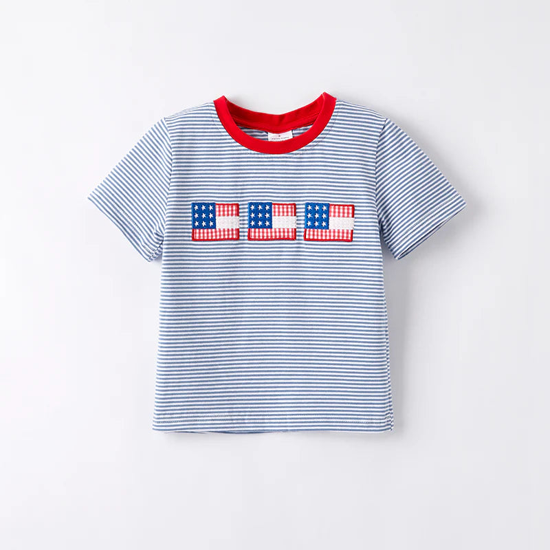 Boy's Patriotic Outfit 2-3 week tat