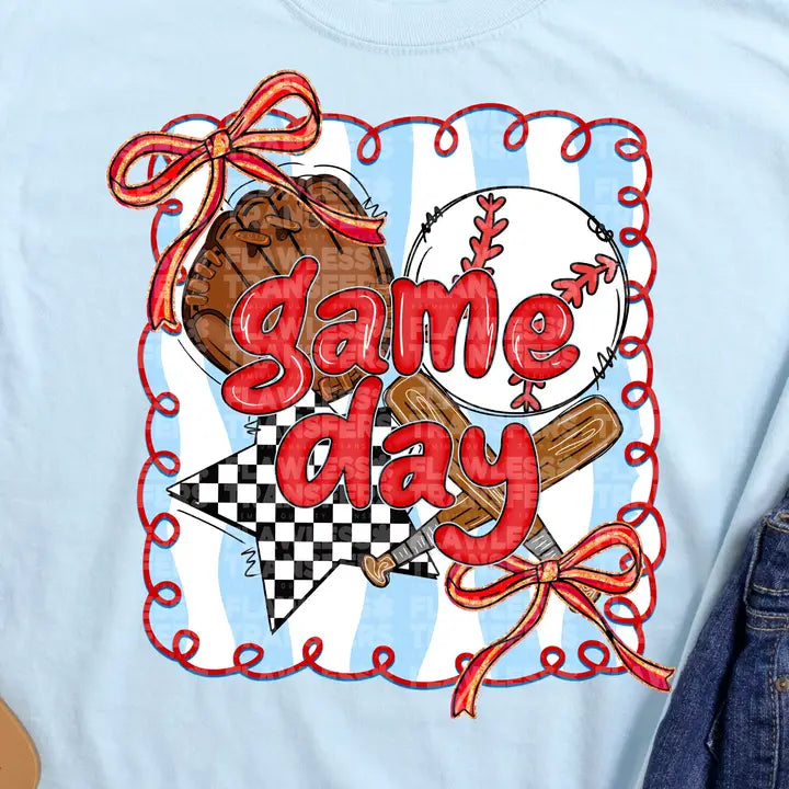Game Day Baseball Shirt 1-2 week tat