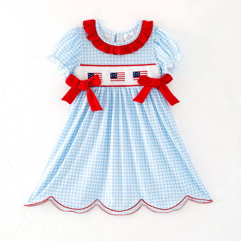 Girl's Patriotic Outfit 2-3 week tat