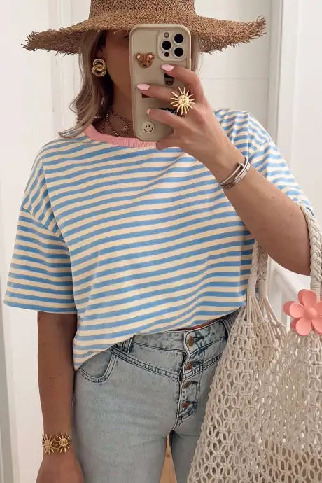 Women's Striped Shirt 2-3 week tat