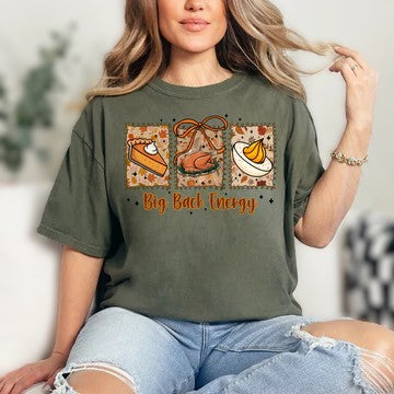 Big Back Energy Thanksgiving Shirt 5-7 day tat