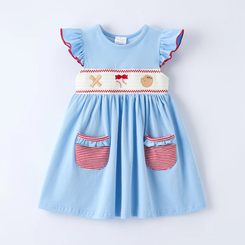 Girl's Baseball Dress 1-2 week tat