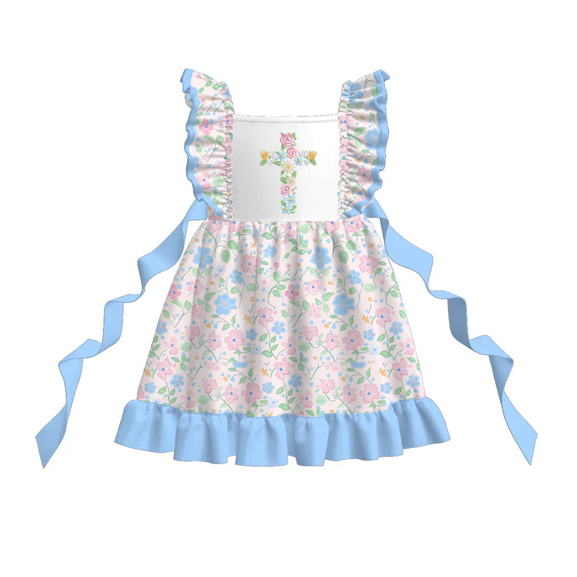 Girl's Easter Dress 1--2 week tat