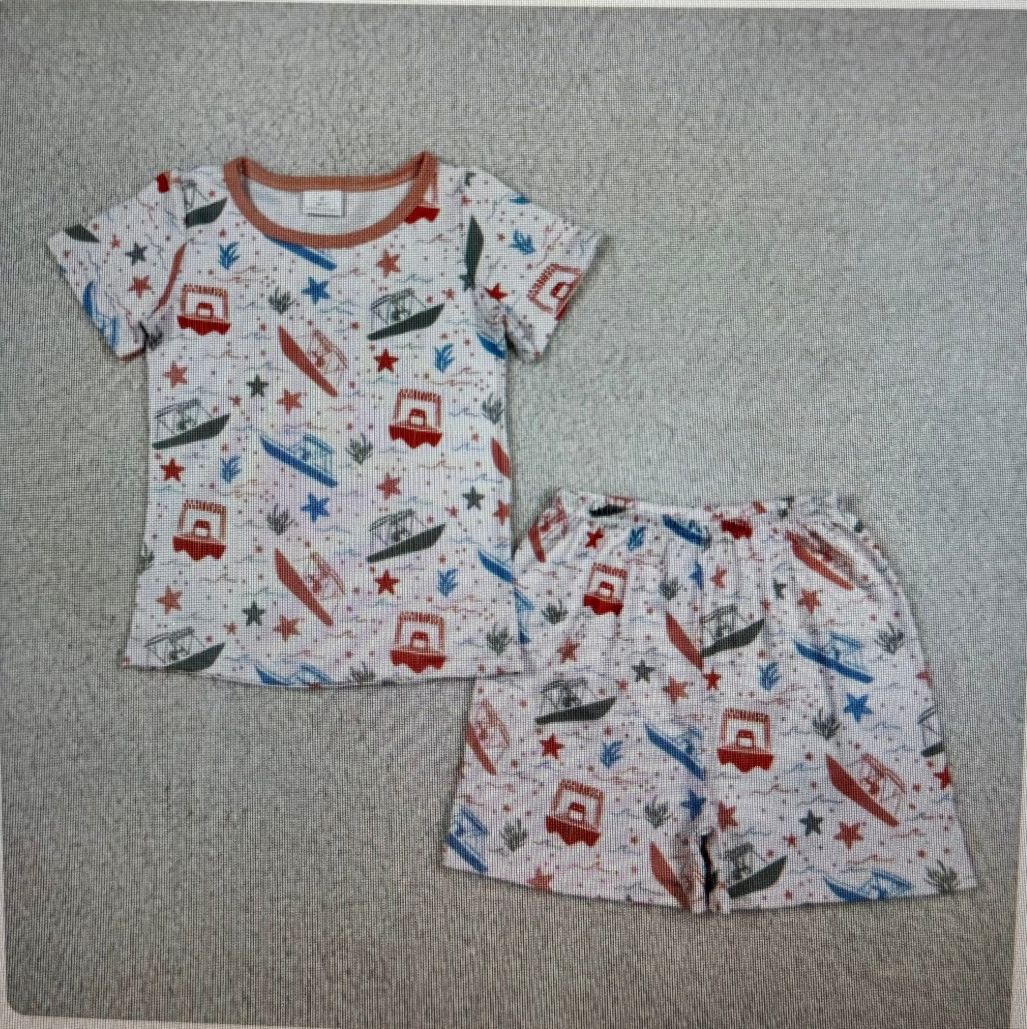 Boy's Summer Boat Set 1-2 week tat