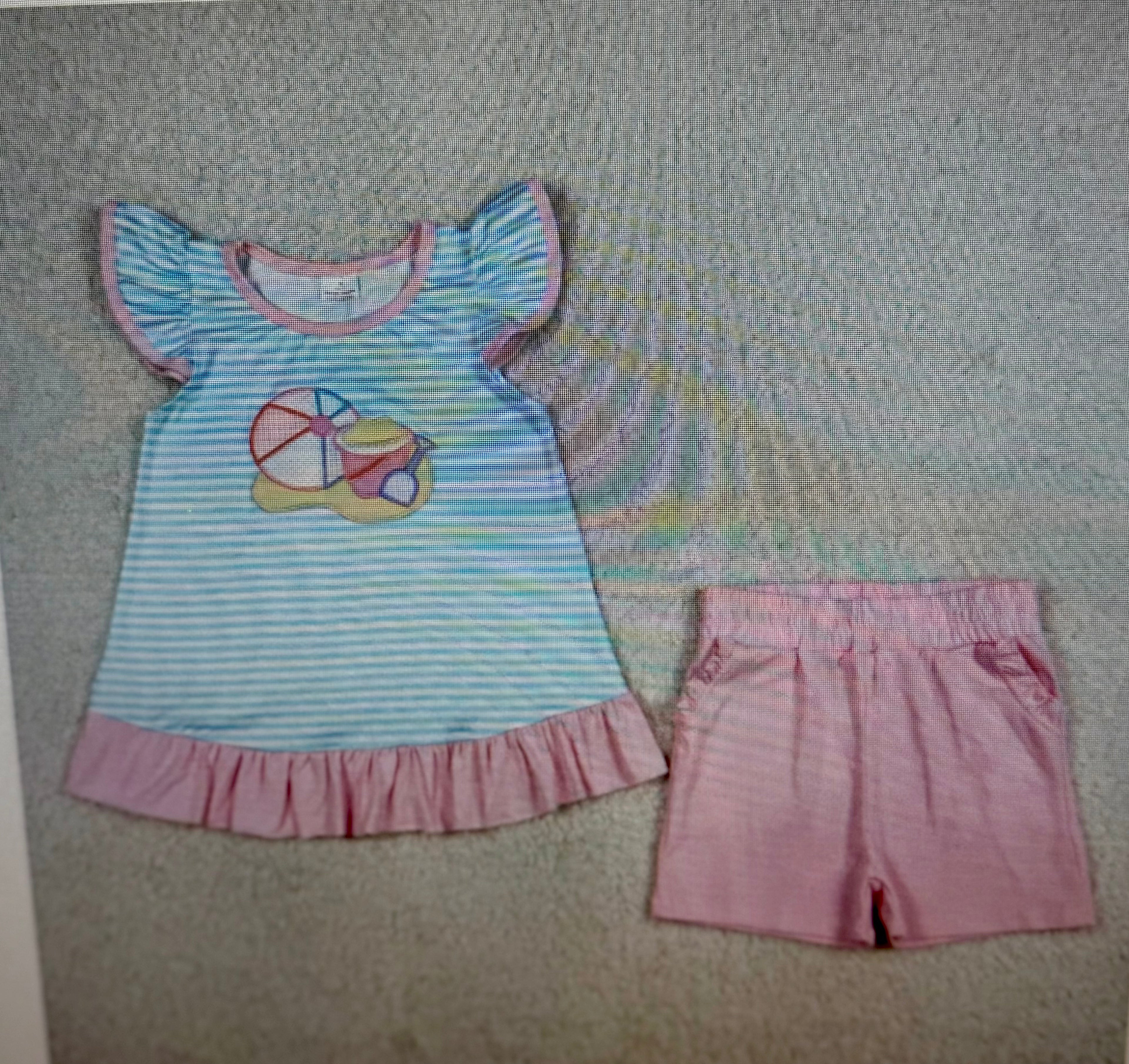 Girl's & Boy's beach Outfits 1-2 week tat