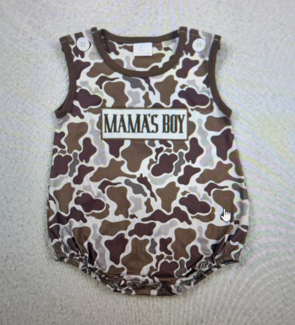 Mama's Boy/Bestie Romper Outfits 1-2 week tat