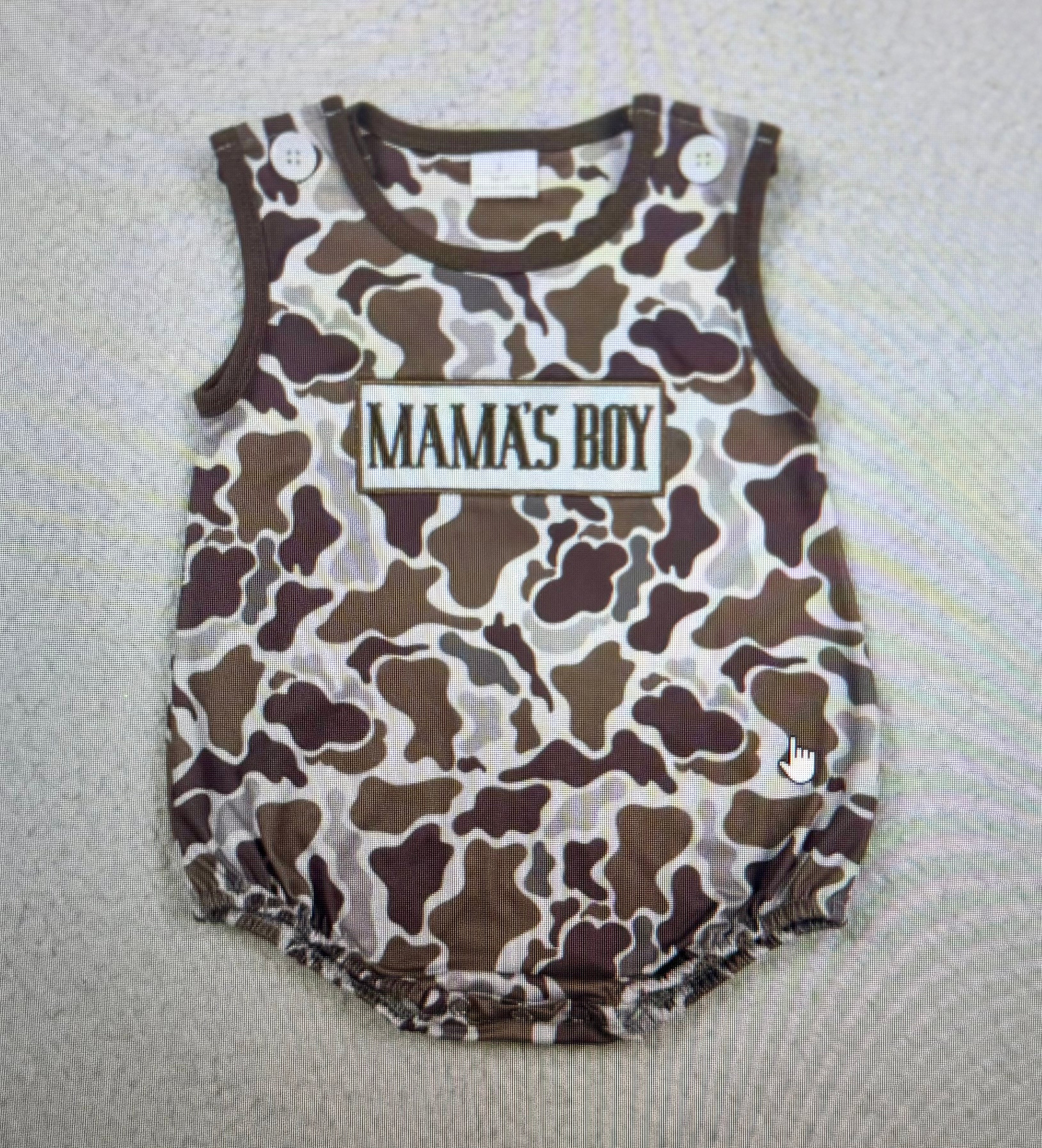 Mama's Boy/Bestie Romper Outfits 1-2 week tat
