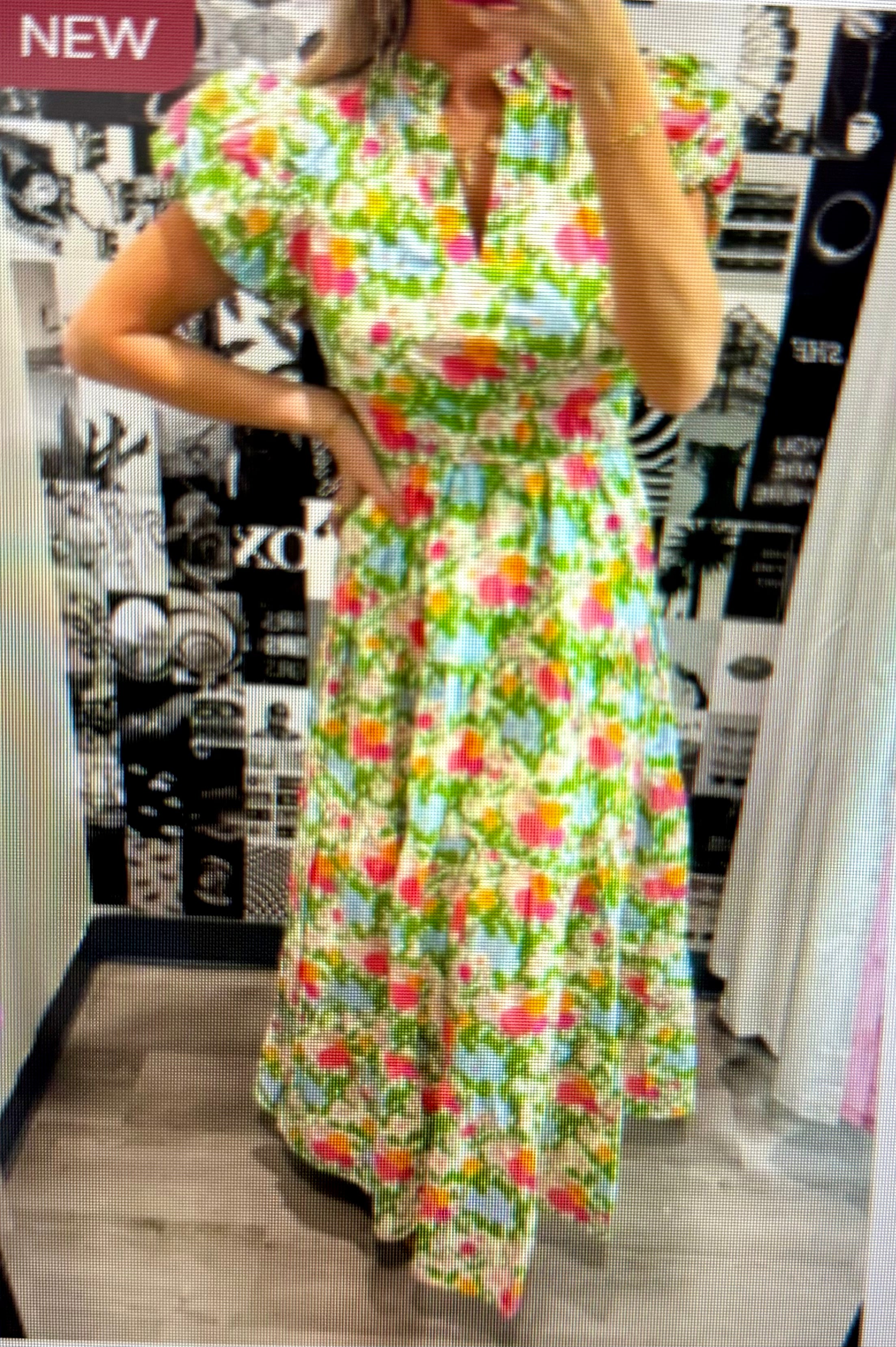 Women's Floral Maxi Dress 3-4 week tat