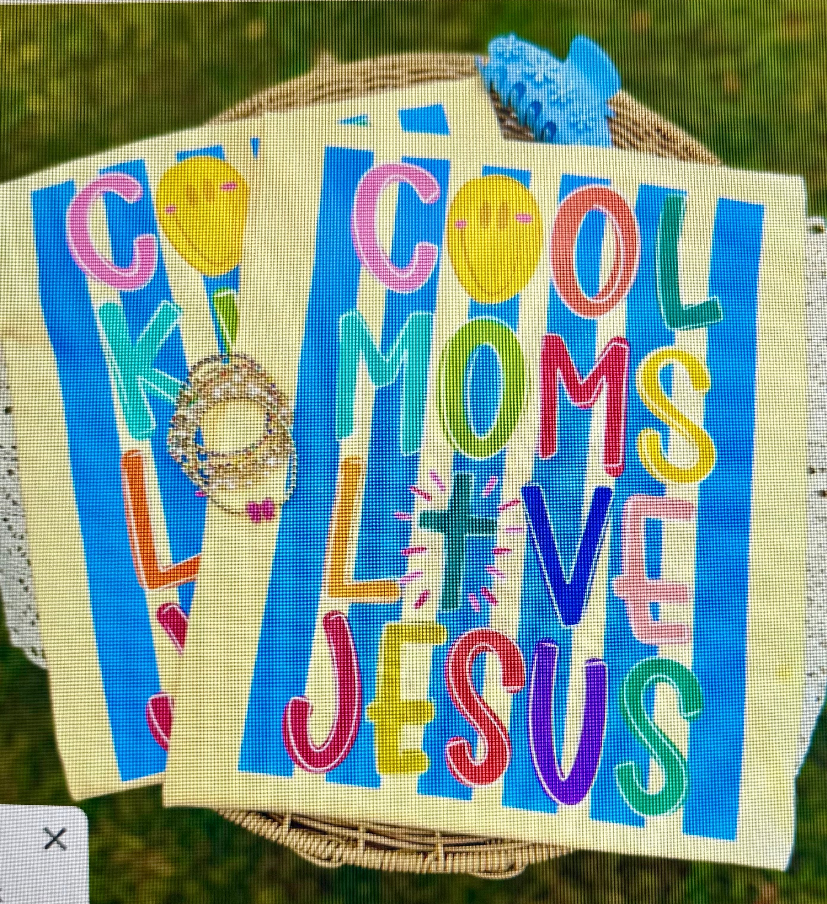 Cool Moms Love Jesus Women's Shirt 1 week tat