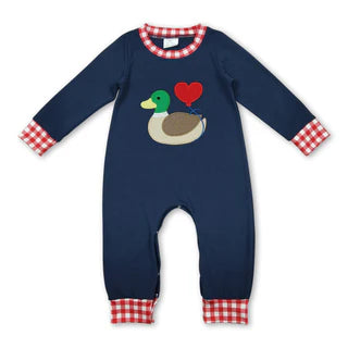 Duck Valentine Onesie 1-2 week tat