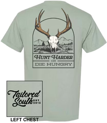 "Hunt Harder" Men's Shirt 1-2 week tat