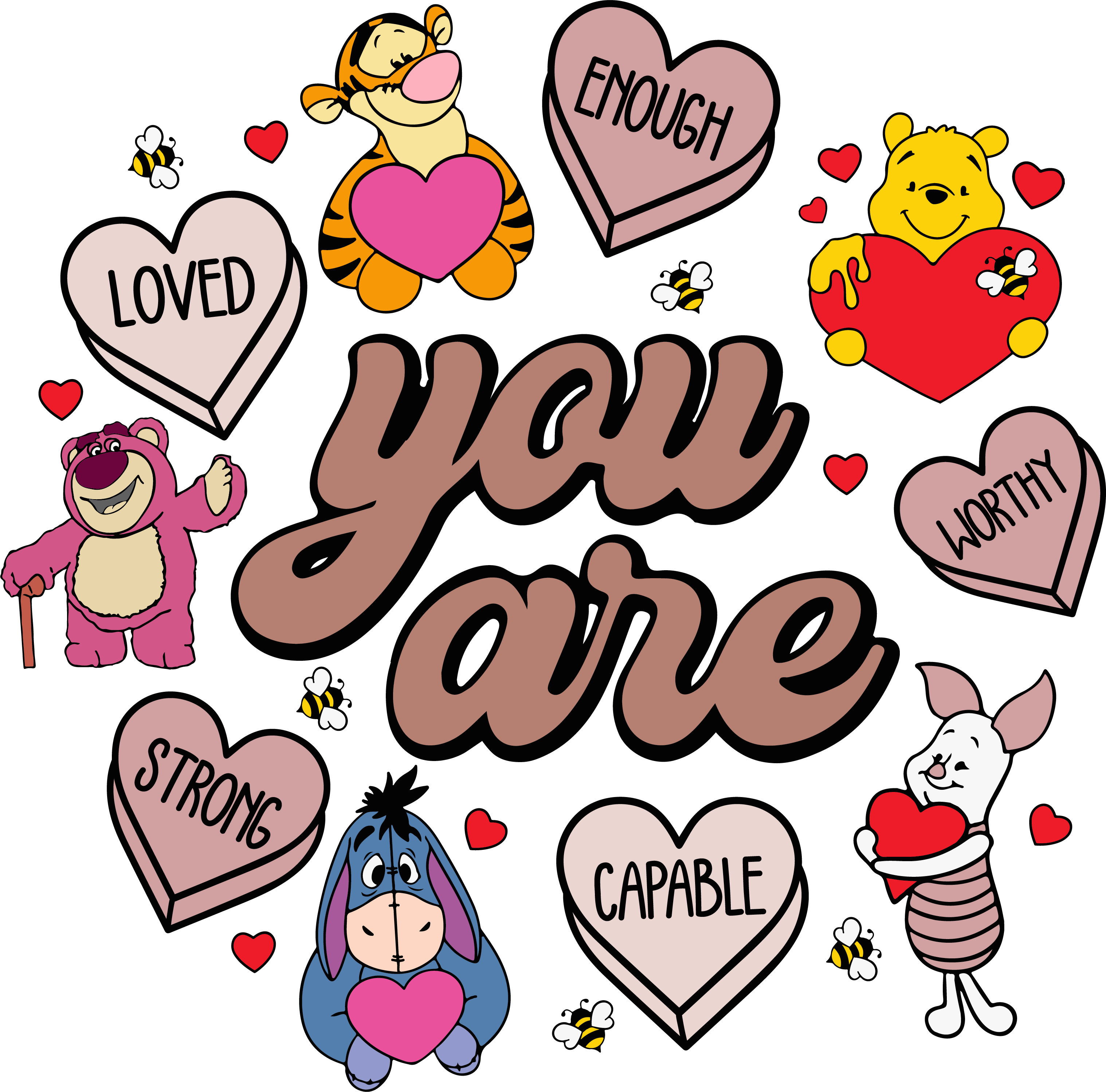 Kid's Characters Valentine shirt 3-5 day tat PLEASE CHOOSE DESIGN IN COMMENT BOX!