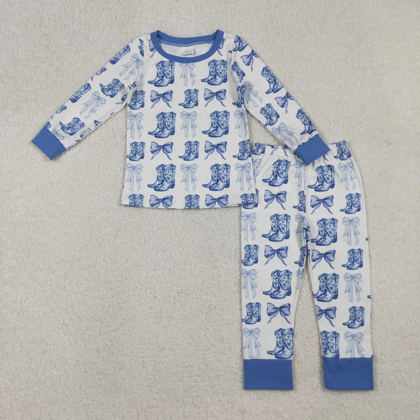 Blue Boot Pajamas 1-2 week tat