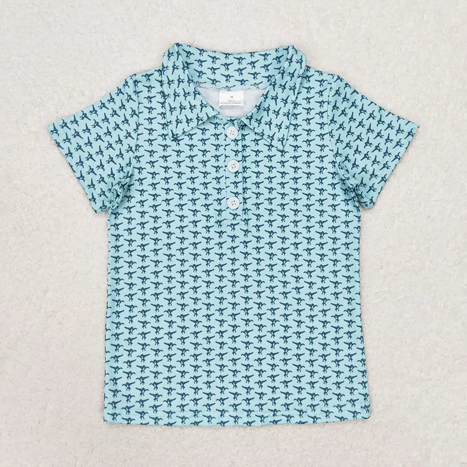 Blue Mallard Boy's Polo 1-2 week tat