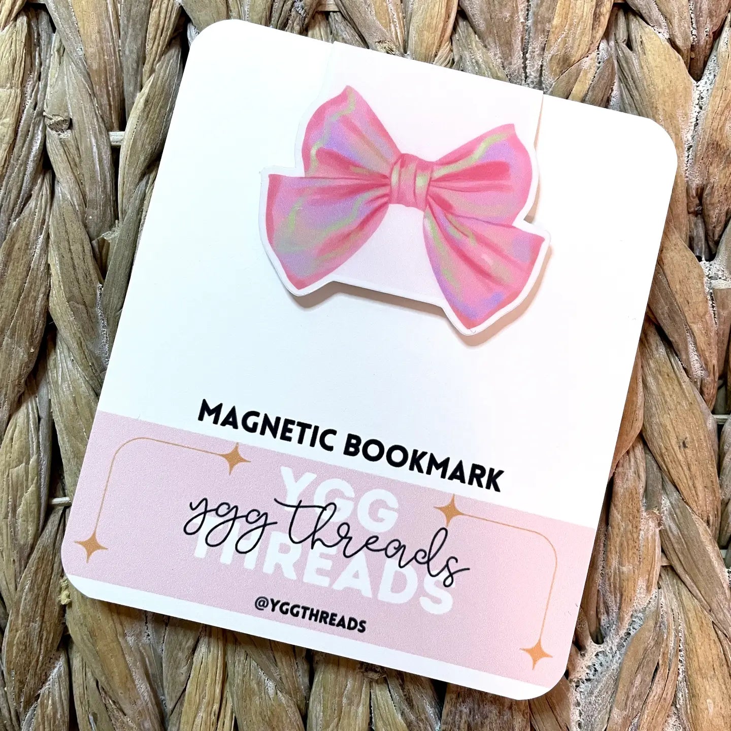 Bow Magnetic Bookmark 1-2 week tat