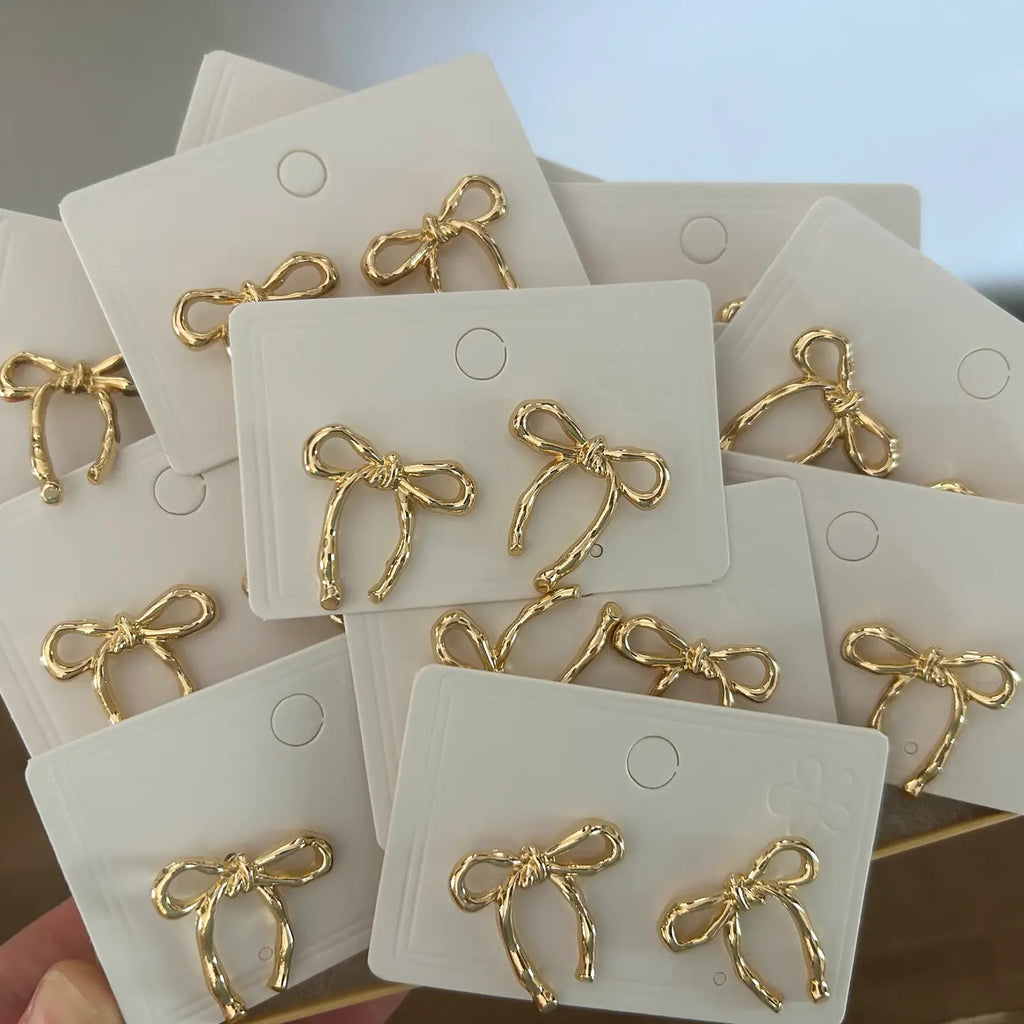 Bow Earrings 1-2 week tat