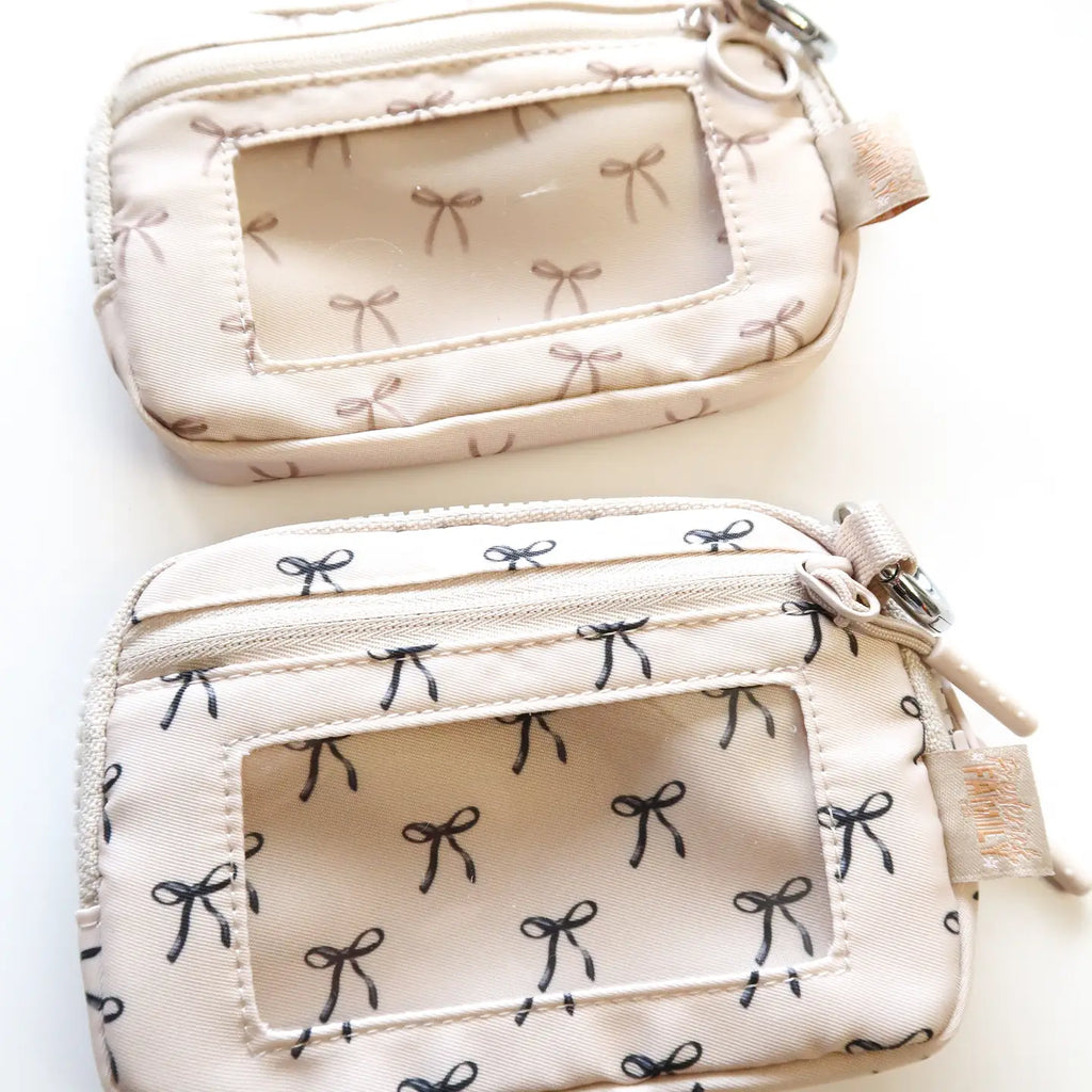 Bow Keychain with Wallet 2-3 week tat