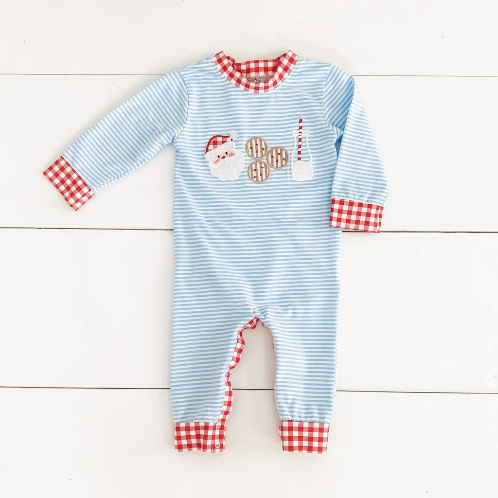 Boy's Santa Cookies Outfit 1-2 week tat