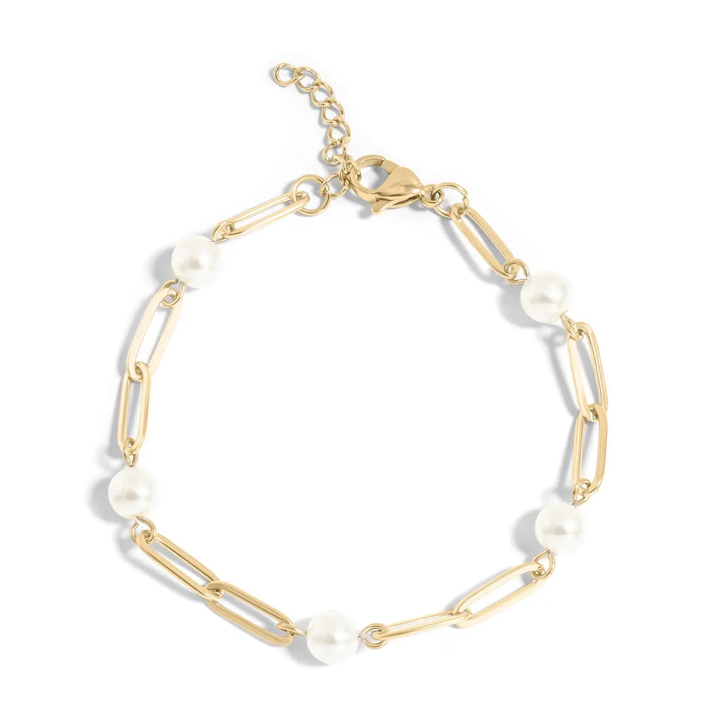 Pearl Chain Bracelet 1-2 week tat