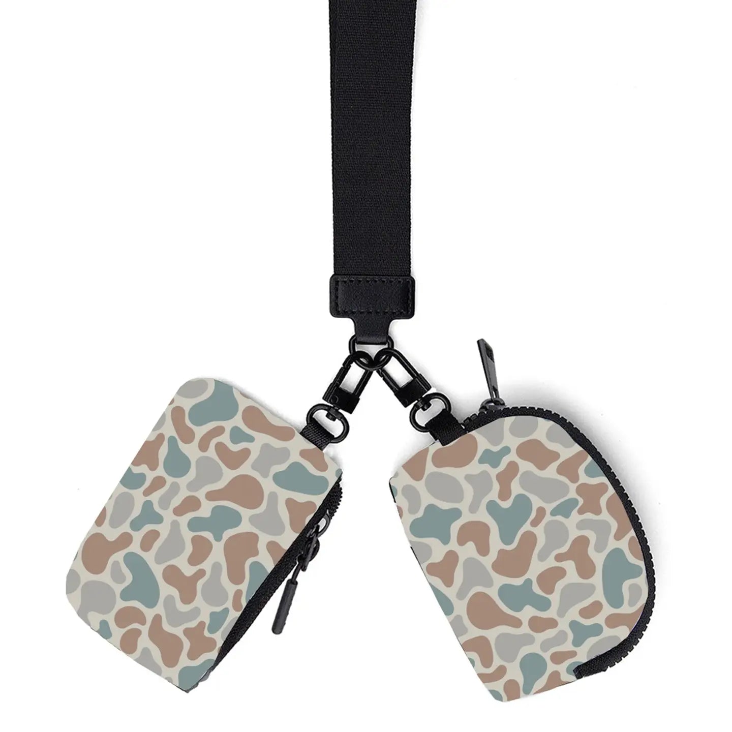 Dual Wallet Keychain Camo 1-2 week tat