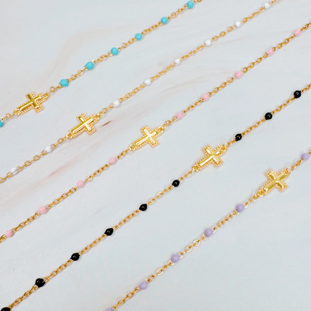 Cross bracelet 1-2 week tat