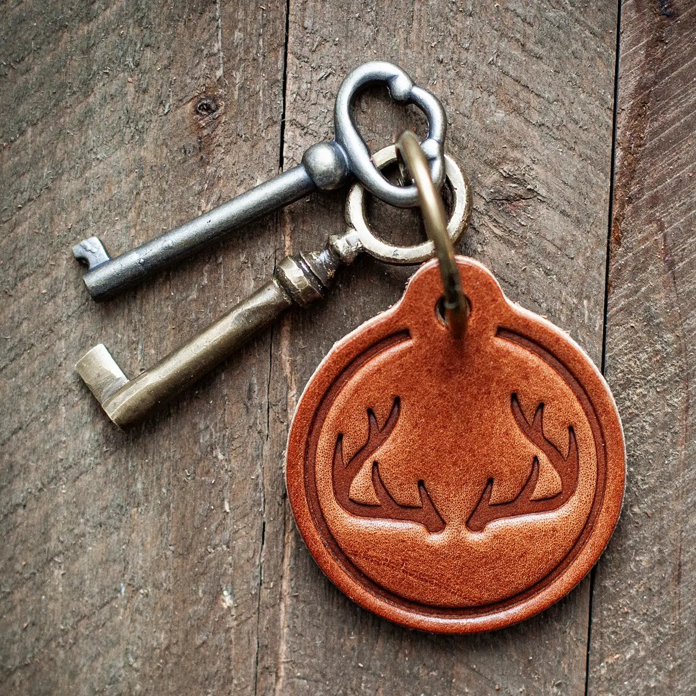 Deer Leather Keychain 1-2 week tat