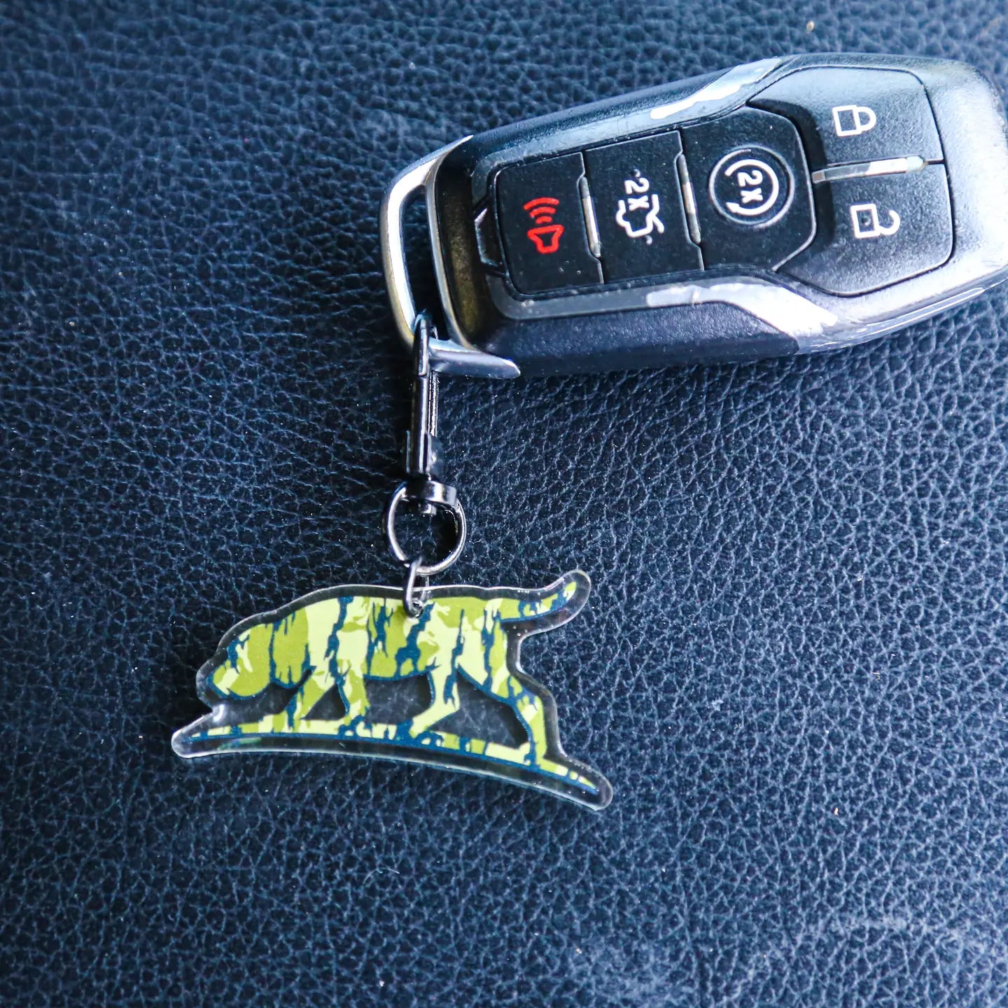 Camo Dog Keychain 1-2 week tat