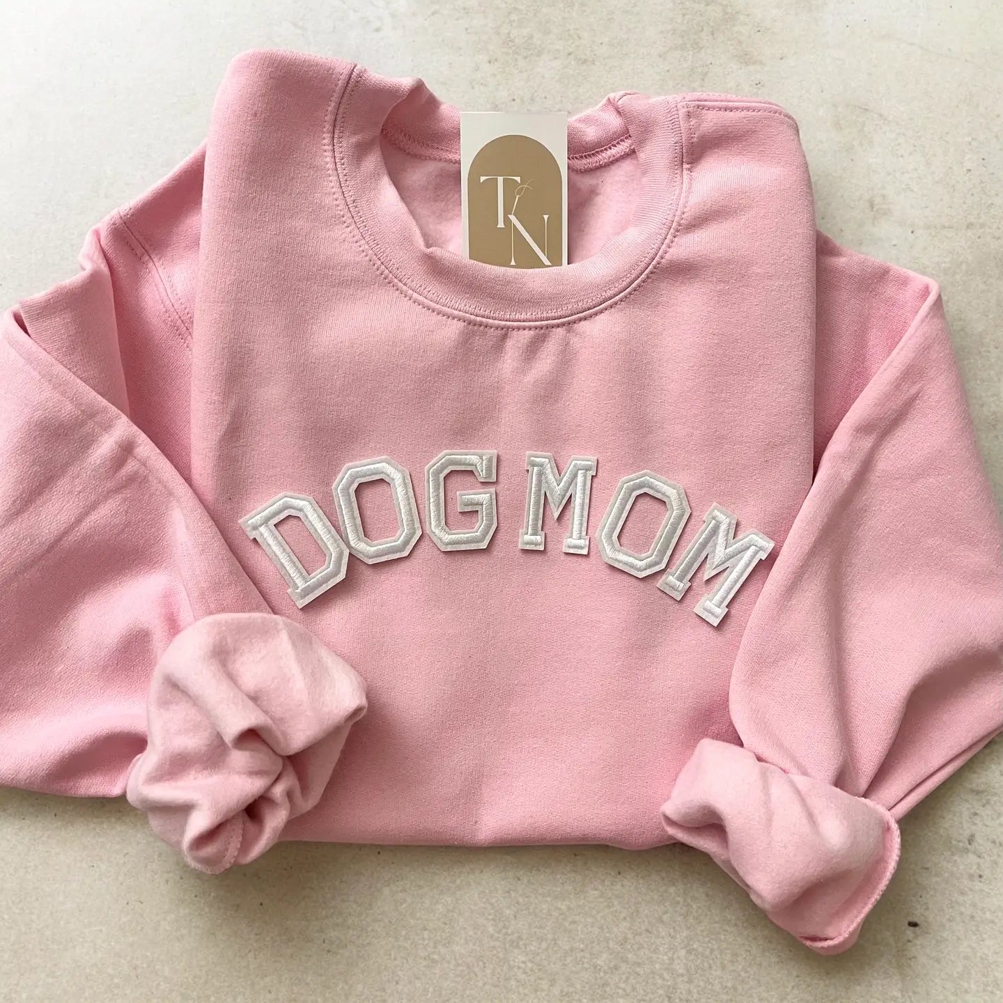 Dog Mom Sweatshirt 2-3 week tat ( Please Choose Color In Personalization Box)