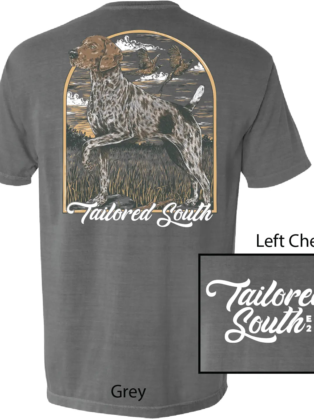 Men's Dog T-shirt 3-4 week tat