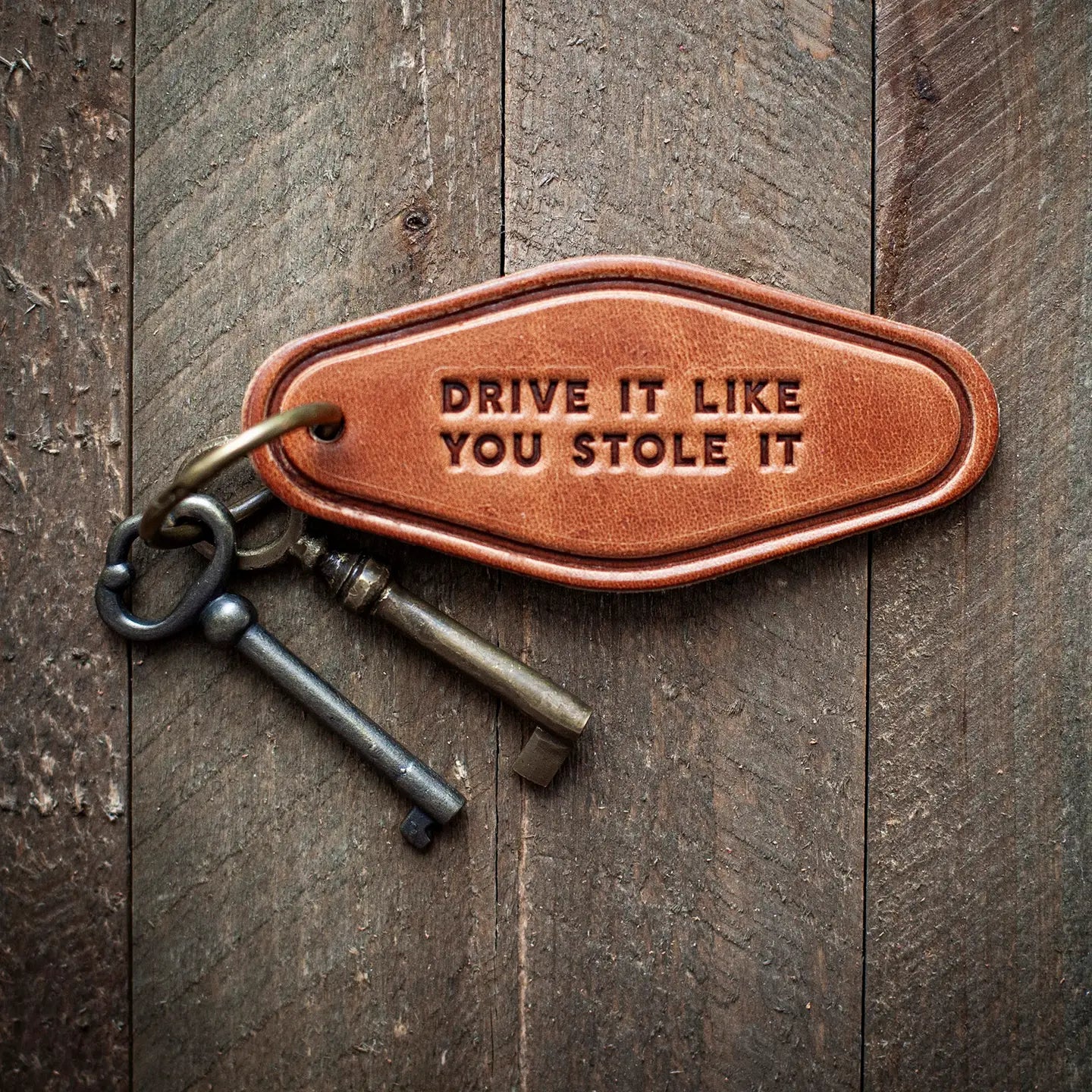 Drive it like you stole it keychain 1-2 week tat