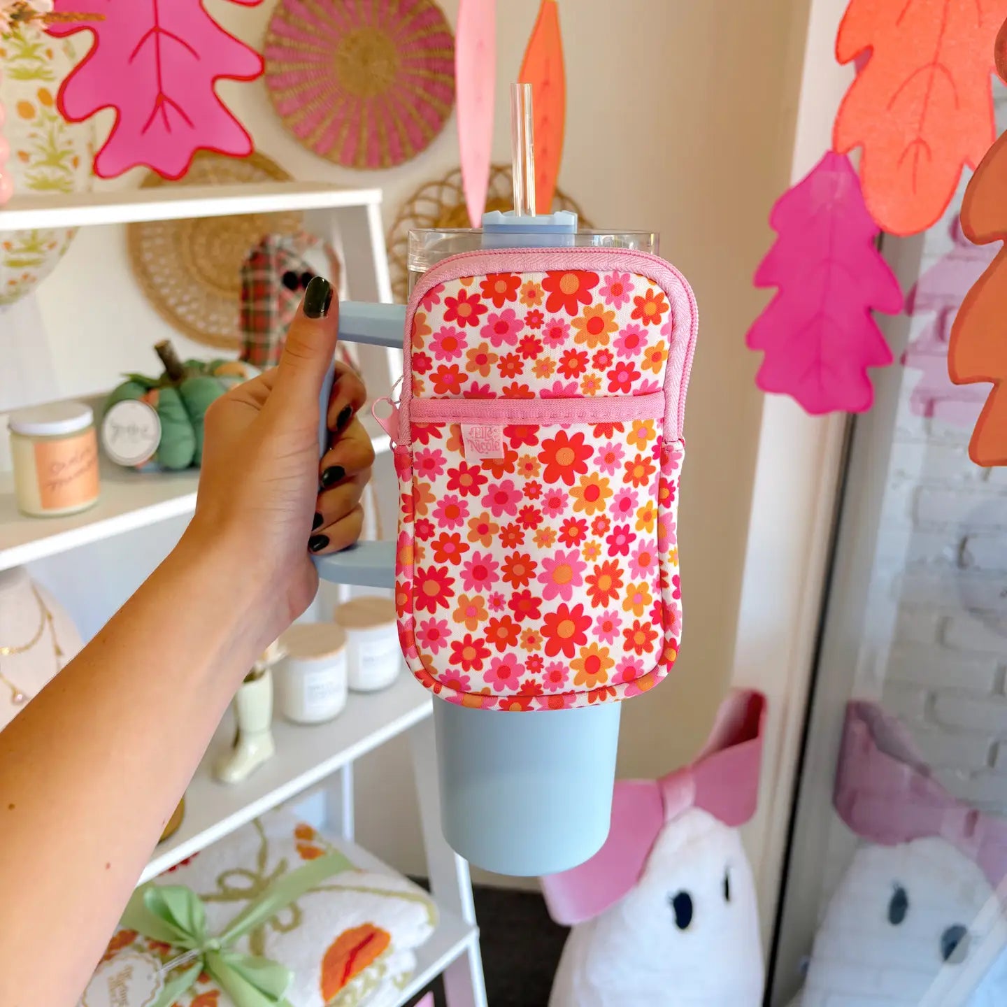 Floral Tumbler Bag 2-3 week tat