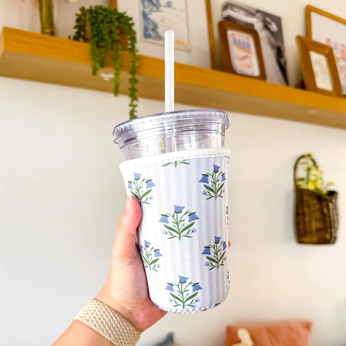 Floral Coffee Sleeve 2-3 week tat