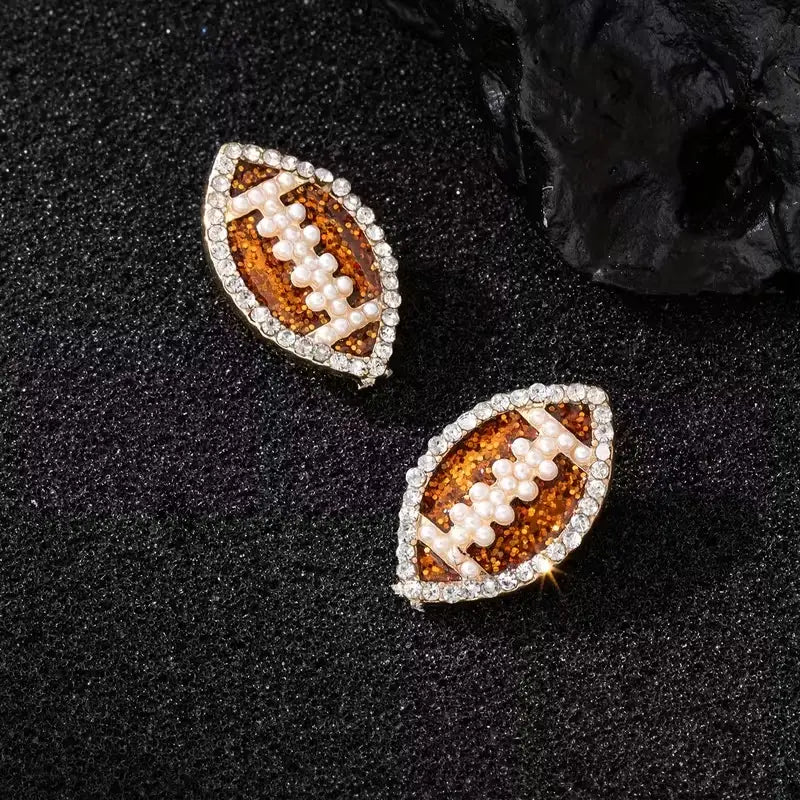 Football Earrings 1-2 week tat