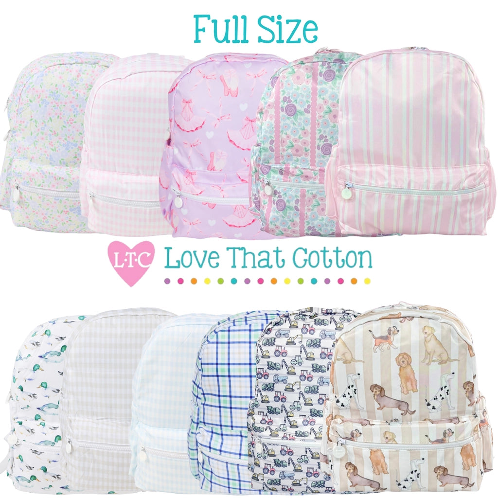 Full Size Backpacks 1-2 week tat