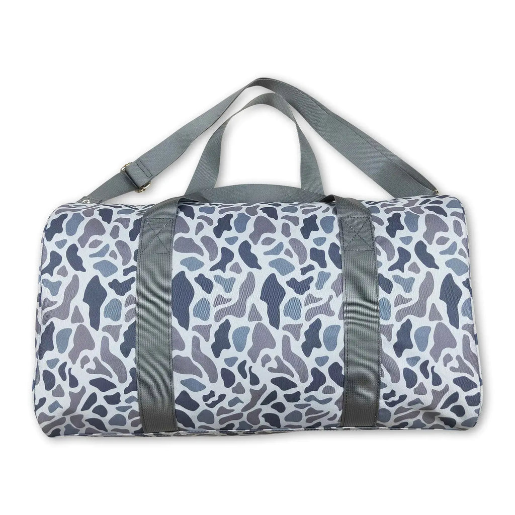 Gray Camo duffle bag 1-2 week tat