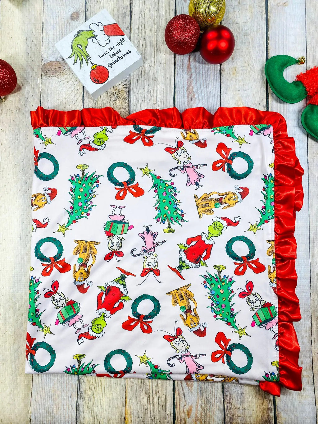 Grinch Baby Cover 1-2 week tat