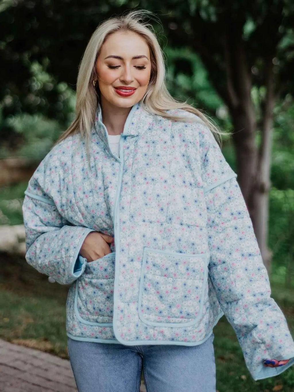 Light Blue dainty Jacket 1-2 week tat