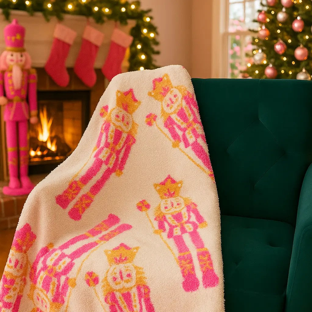 Nutcracker Luxury Throw blanket 1-2 week tat