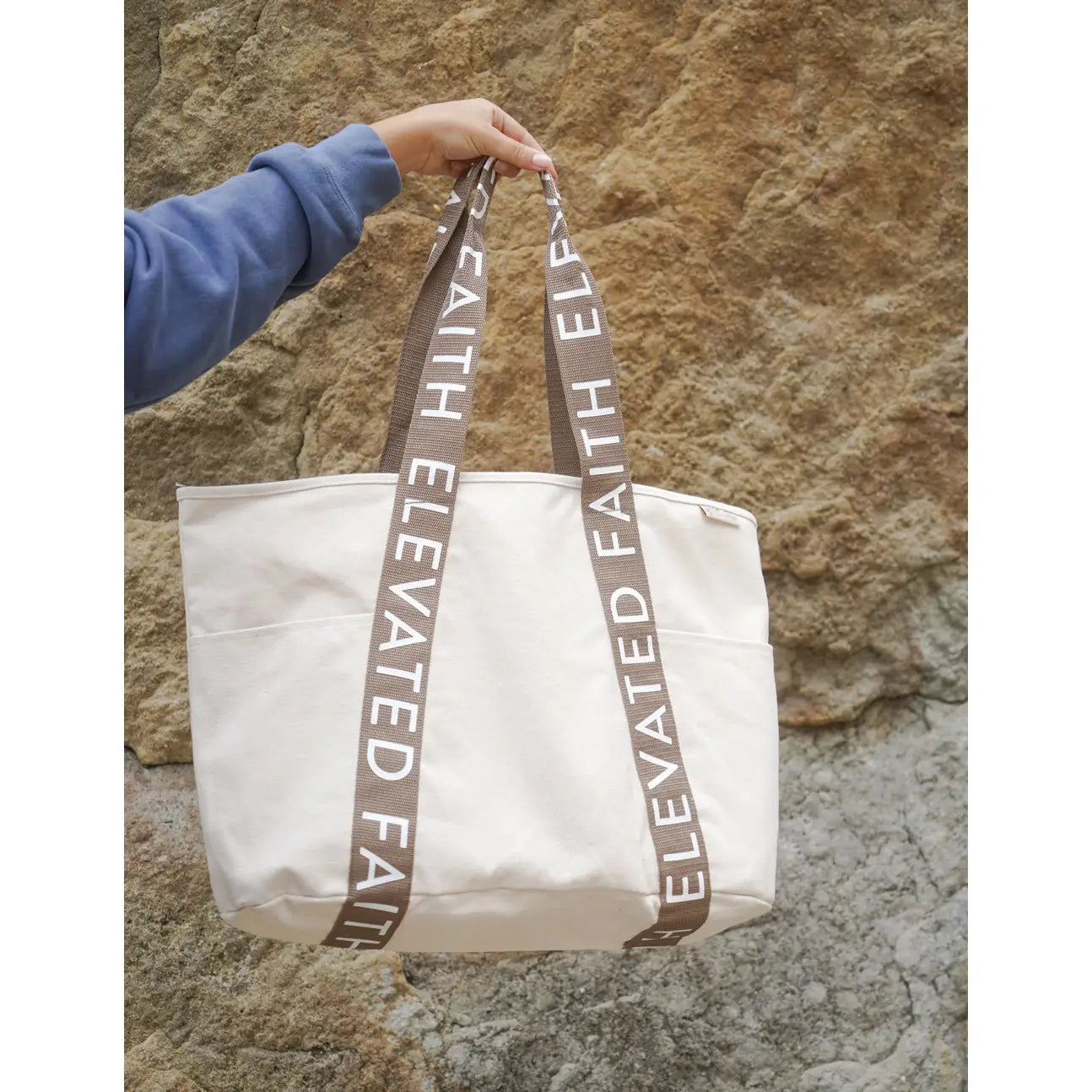 Elevated faith Tote Bag 1-2 week tat