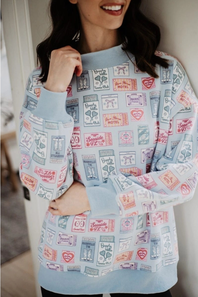Matchbox Traveling Sweatshirt 1-2 week tat