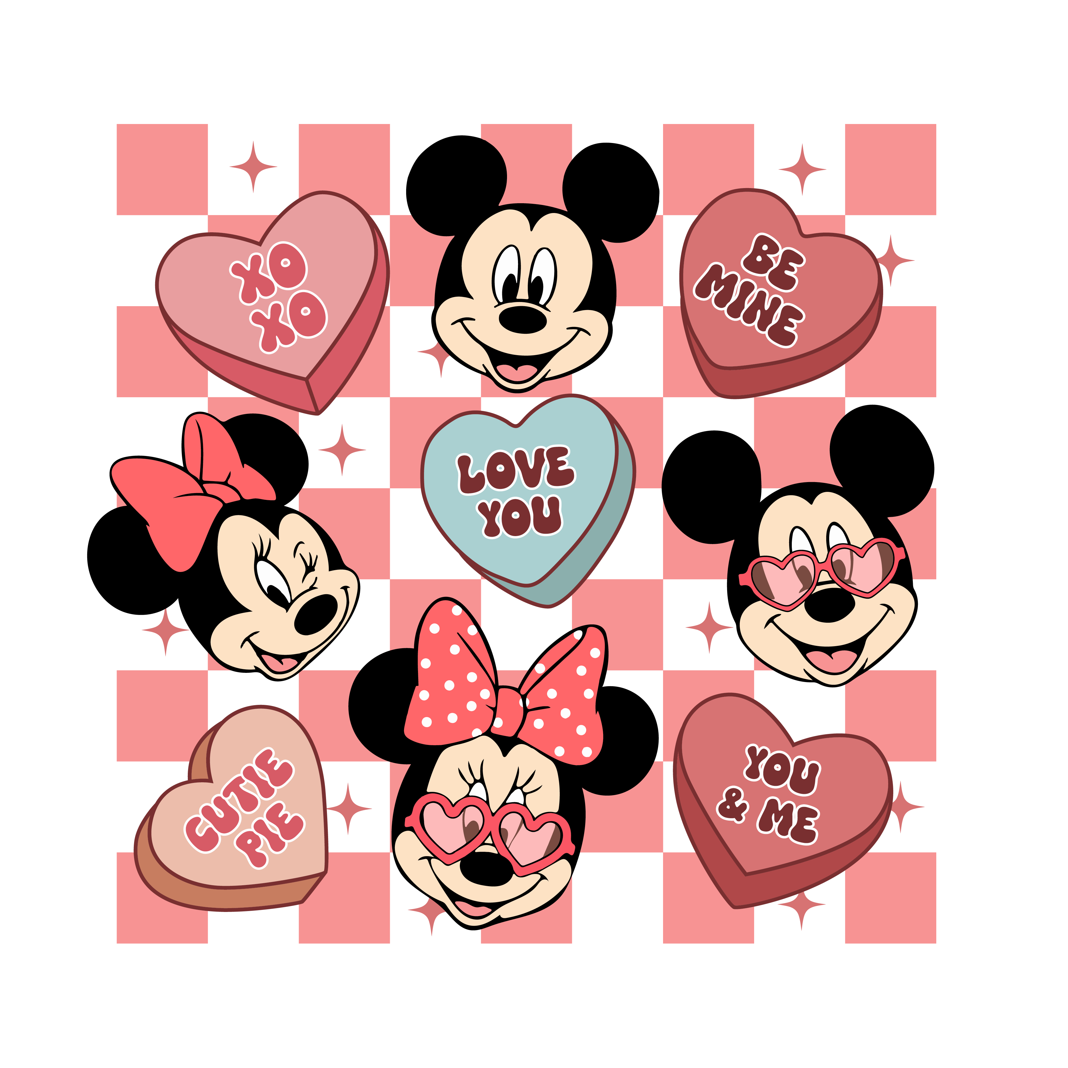 Kid's Characters Valentine shirt 3-5 day tat PLEASE CHOOSE DESIGN IN COMMENT BOX!