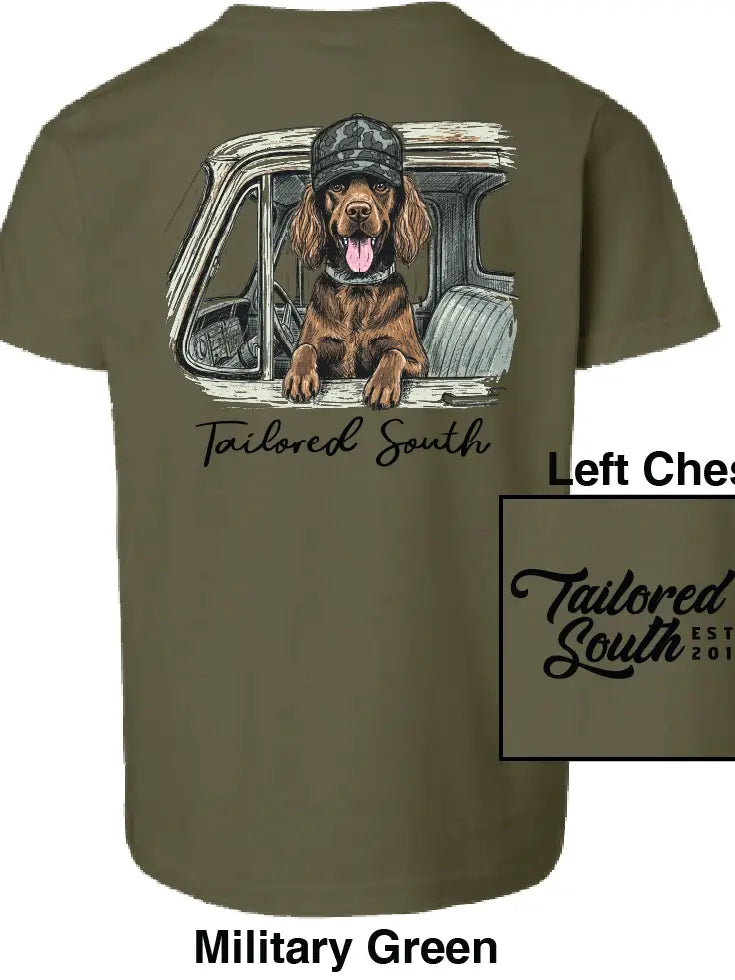 Youth Dog tee 3-4 week tat